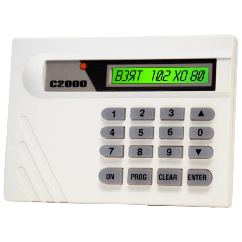 С 2000-К (клавиатура ЖКИ выдача в интерфейс RS-485 команд постановки, снятия)