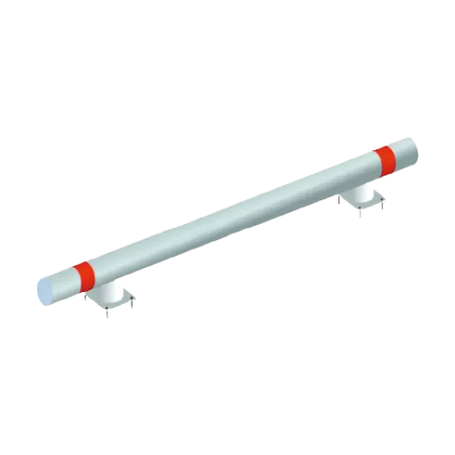 Колесоотбойник металлический усиленный на пластинах КУ-4 1500 мм
