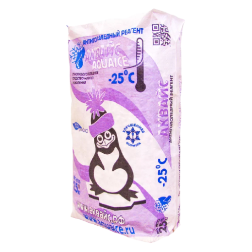 Противогололедный реагент Аквайс [до -25°C, 1000 кг]